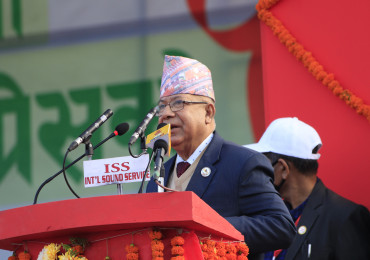 माधव नेपालले सूर्य चिह्नलाई भोट मागेपछि...